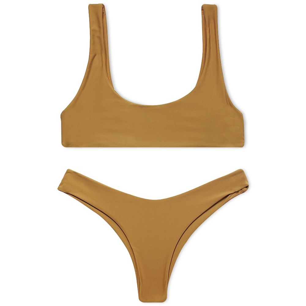 Tan Bikini Set